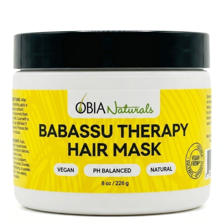 Babassu Hair Therapy Mask — Vegan Plant-Protein Hair Mask